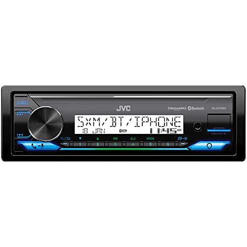 JVC KD-X37MBS Car & Marine Digital Media Receiver with Bluetooth, USB, SiriusXM Ready, Compatible with Amazon Alexa, Conformal Coated PCB JVC KD-X37MBS Car & Marine Digital Media Receiver with Bluetooth, USB, SiriusXM Ready, Compatible with Amazon Alexa, Conformal Coated PCB